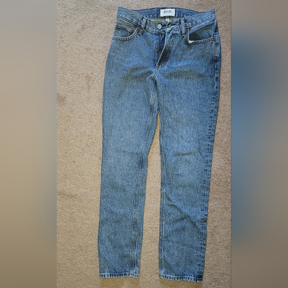 Agolde Blue Denim Jeans